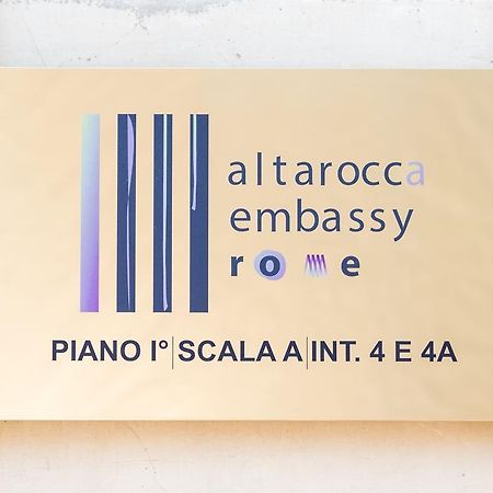Altarocca Embassy Rome Villa Eksteriør bilde